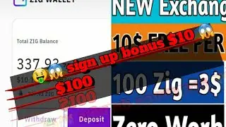 10$ per account zignaly exchange new loot offer ||zig token earning site for the best