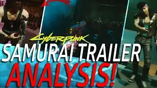 ''Becoming Samurai'' Music Trailer Insane Analysis! + Giveaway Announcement! - Cyberpunk 2077