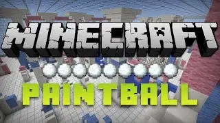 Minecraft Paintball Mini-Game - Enjoying a Classic