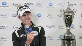 Nelly Korda Winner Press Conference 2022 Pelican Women Championship LPGA Tour