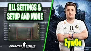 ZywOo CSGO Settings, Monitor Settings, Crosshair, Viewmodel, Gear and Settings 2021
