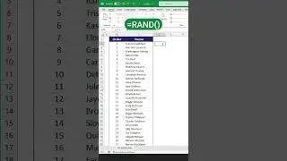 Randomize Excel Data in Seconds! 