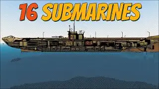16 Amazing Submarines!