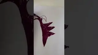 Mal’s Heart Shaped Dragon Symbol Drawing 🐉