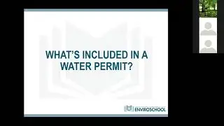 LDEQ Enviroschool Webinar – Understanding Industrial Water Permitting