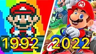 Evolution of Mario Kart (1992-2022)