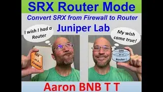 srx convert from firewall to router