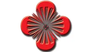 How to make flower shape design in illustrator