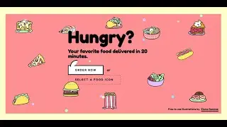 Food Delivery Hero || Slider Revolution 6