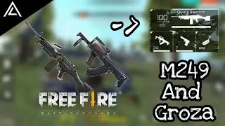 Free Fire Groza And M249 Location (HOW TO FIND M249 AND GROZA IN FREEFIRE)
