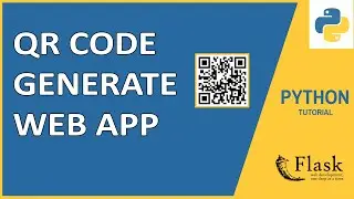 Qr-Code Generator Web-application Using Python(Flask,Html,Css)