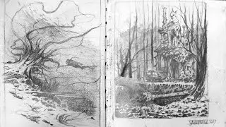 Beyond Horror: Discovering Santiperez's Latest Sketchbook
