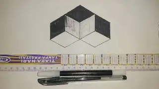 Como desenhar cubo 3d