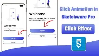 Click animation in sketchware pro | click effect in sketchware pro | Sketchware Pro 