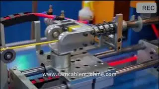 Automatic extruder production line #extrusion #cable#wire#automatic