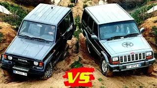 🔥 Land Cruiser VS Cherokee 🚙 4x4 COMPARISON