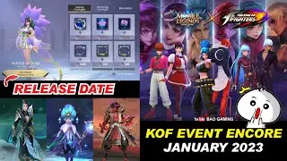 MLBB KOF ENCORE 2023 😍 Aspirants Event Phase 2 Release date | Kagura Water Lily Resell Date