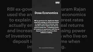 Dosa ki bhi Economics hoti hai? 