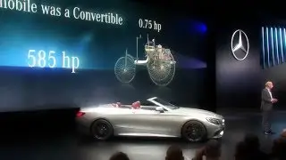 NAIAS 2016 - Mercedes-AMG S 65 Cabriolet Reveal