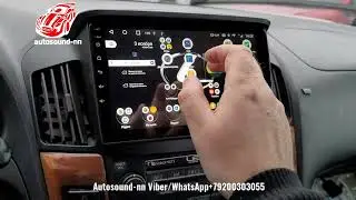 Магнитола Zhihang Lexus RX 300 Qled/4G/DSP/Carplay 9