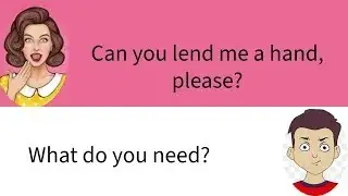 Asking for Help | Short English Conversations | Speaking and Pronunciation Practice #learnenglish