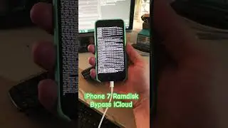 iPhone 7 Ramdisk bypass iCloud 