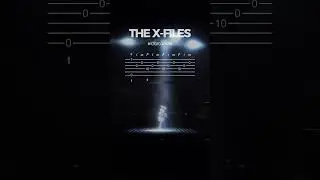 THE X-FILES Theme on Guitar. TABS GuitarMe School | Aleksunder Chuiko #GuitarMe #Tabs #fingerstyle