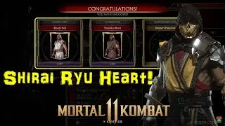 Mortal Kombat 11 how to unlock Scorpion Bloody Hell and Shirai Ryu Heart skins