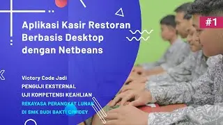 #1 | Aplikasi Kasir Restoran Berbasis Desktop dengan Netbeans | DEA ADRIANI XII.RPL-1