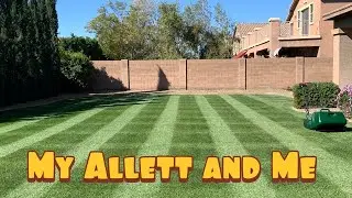Mowing with the Allett Liberty 43