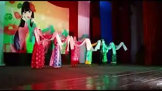 Приветственный танец с хадаками от группы 