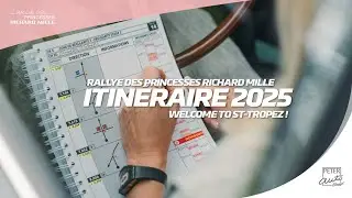 Itinéraire 2025 - Rallye des Princesses Richard Mille 2025