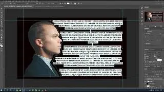 HOW TO WRAP TEXT AROUND AN IMAGE IN  PHOTOSHOP 2020 | TEXT WRAP PHOTOSHOP