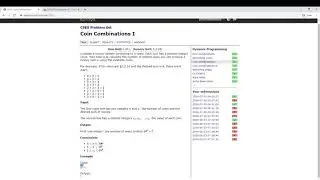 Competitive Programming Guide - Dynamic Programming #3