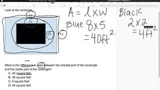 Multistep Area Problems