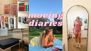 MOVING VLOG: packing, hauls, empty apartment tour