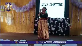Mesmerizing Riya  voice at the Sikkim Professional University cultural meet #AnnualCultural2024