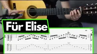La Bellissima "Per Elisa" di Beethoven Per Chitarra Classica