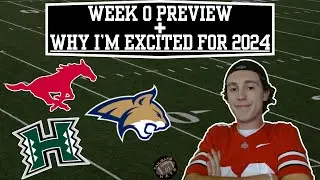 Previewing Week 0 & Why I'm So Excited For The 2024 College Football Season