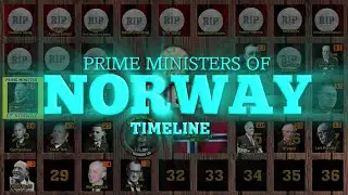 Prime Ministers of Norway Timeline (1808-2024)