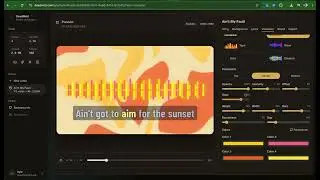 Free Lyric Video Generator: Make Animated Music Videos + Visualizer | DeadMod (V1)