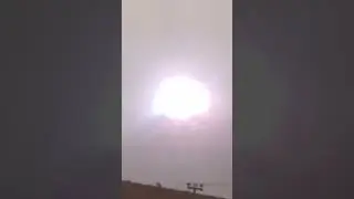 Странное явление в горах. Необычное свечение