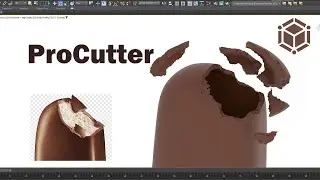 Pedido dos Alunos - Fragmentar objetos 3D no 3ds Max - Picolé com Cobertura