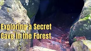 Exploring a Secret Cave in the Forest