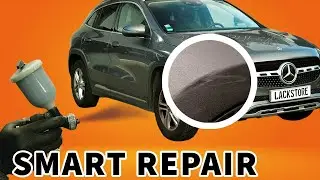 Kratzer am Auto selber entfernen mit Lackierpistole | Anleitung | LACKSTORE