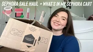 Sephora Sale Haul + What’s in my Sephora cart