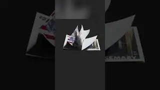 3D Animated Magazine Created Using Blender