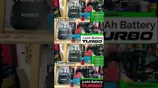 Battery Size Matters FLEX TURBO Feel the Difference #short
