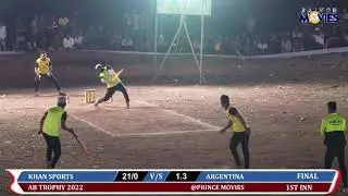 FINALE || KHAN SPORTS V/S ARGENTINA || AB TROPHY 2022  || 