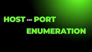 Host Enumeration And Port Scanning #nmap #hacking #cybersecuritytutorials #charon19d